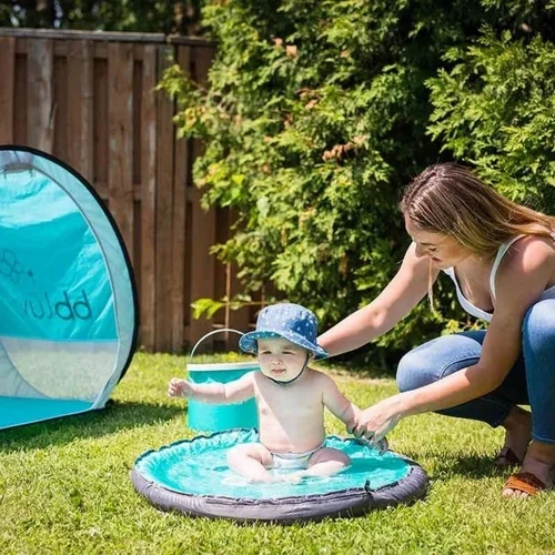 Бассейн BBluv Splash детский бирюзовый 96.52х96.52х30.48 см (B0129) фото 3