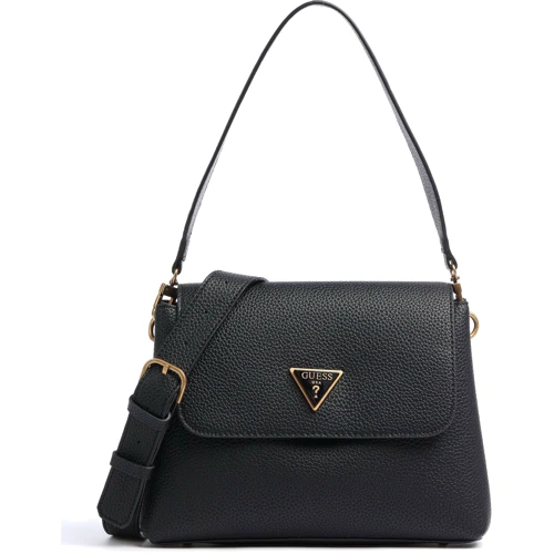 Женская сумка через плечо Guess Downtown Chic Flap Shldr Bag черная (HWVB8385190-BLA)