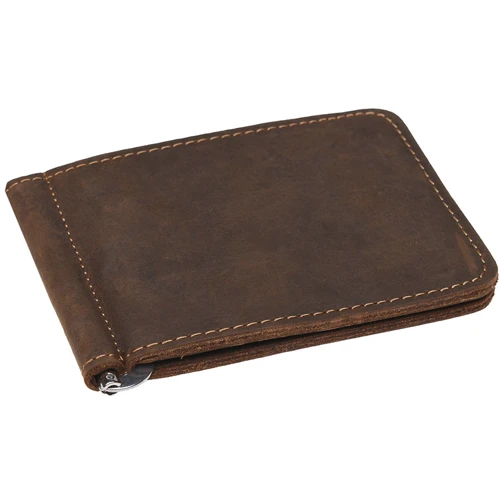 Чоловічий затиск для грошей Keizer коричневий (k18150-brown): Стать Чоловік