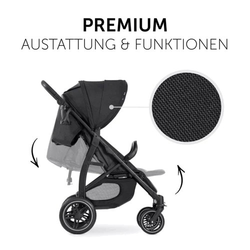 Візок прогулянковий Hauck Rapid 4D Air Black (14848-8): Стать дитини Унисекс