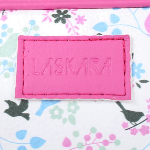 Женская сумка кросс боди Laskara розовая (LK-20284-fuchia): Фактура Гладкая, Матовая