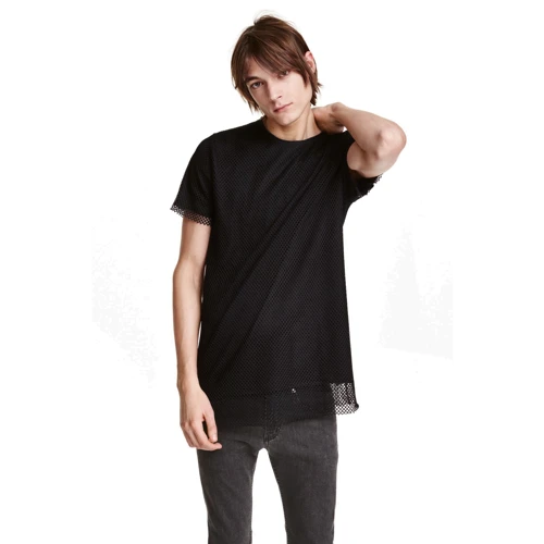 Футболка H&M 3891843 M черная
