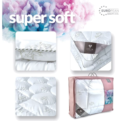 Одеяло IDEIA Super Soft Classic 140х210 см (8-11784): Тип Антиаллергенные