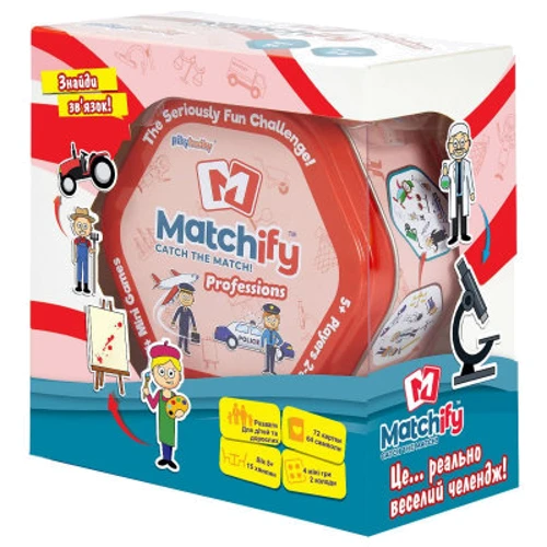 Настольная игра SuperPuper Matchify Professions (MATCH9000E): Производитель SuperPuper