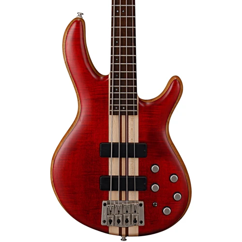 Бас-гитара CORT A4 Plus FMMH (Open Pore Black Cherry)