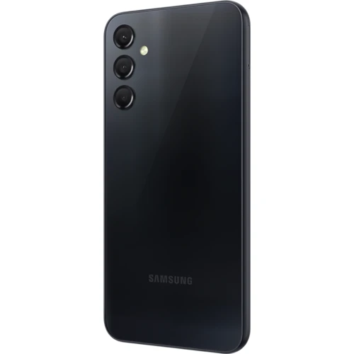 Смартфон Samsung Galaxy A24 6/128Gb Black A246: Камера Тройная 50 Мп (f/1.8) + 5 Мп (f/2.2) + 2 Мп (f/2.4) / LED вспышка / HDR / Фронтальная 13 Мп (f/2.2)
