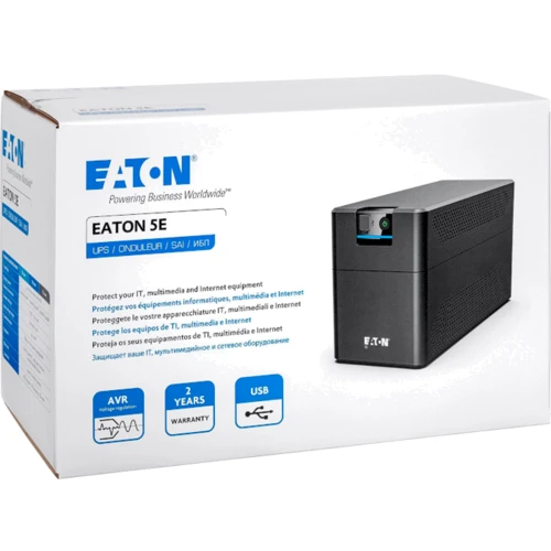 Eaton 5E Gen2 2200 USB IEC (5E2200UI): Количество Euro-розеток, шт Нет