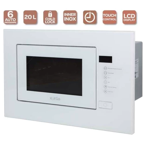 Встраиваемая микроволновая печь Ventolux MWBI 20 G WH TC: Цвет белый