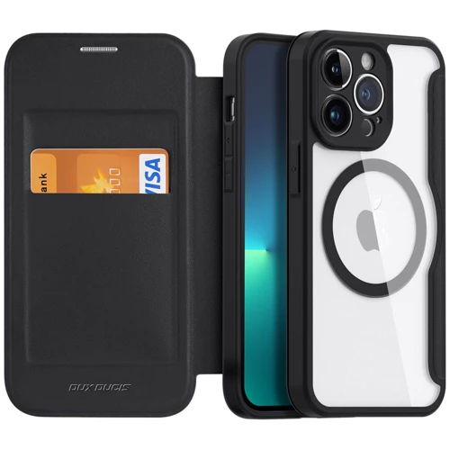 Чехол для iPhone Dux Ducis Skin X Pro with MagSafe Black for iPhone 14 / 13: Цвет черный