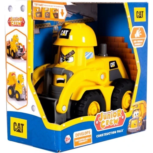 Колесный погрузчик Funrise CAT Веселые строители 14 см (82445)