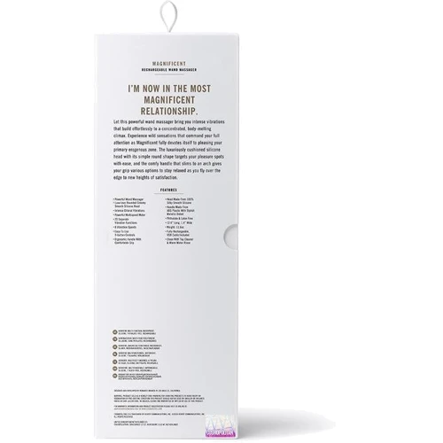 Перезаряжаемый вибромассажер Cosmopolitan Magnificent Wand Massager