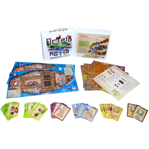 Дополнение к настольной игре Острів котів: Запізнілі гості (The Isle of Cats: Late Arrivals) (1002003): Производитель Geekach Games