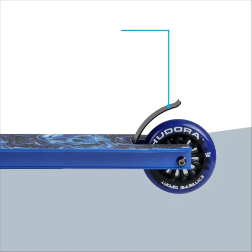 Трюковый самокат Hudora Stunt Scooter XQ-12 Blue (14025/01): Максимальная допустимая нагрузка, кг 100