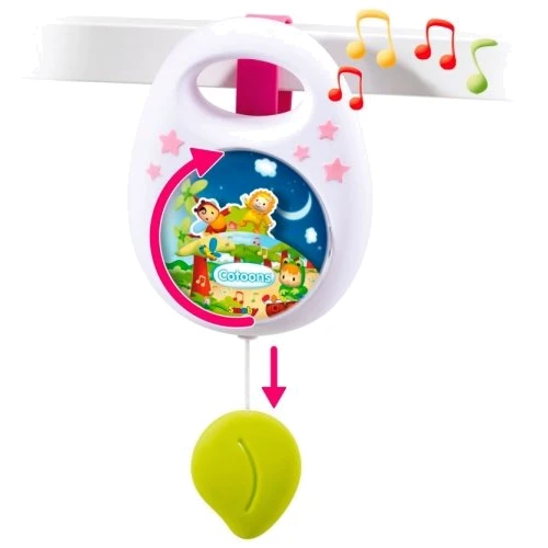 Музыкальная подвеска Smoby Cotoons Спокойной ночи розовая (110100-2): Производитель Smoby