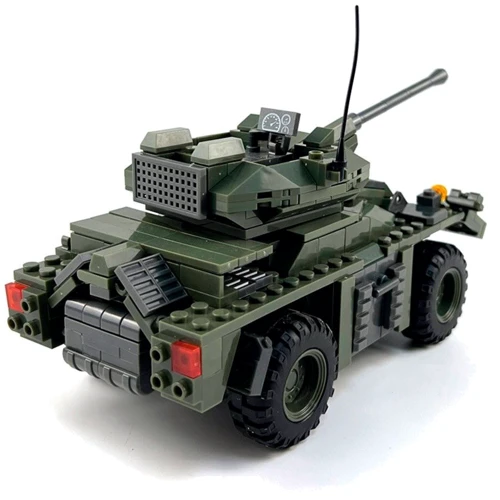 Конструктор БТР с танковой пушкой 534 детали (XJ-929)