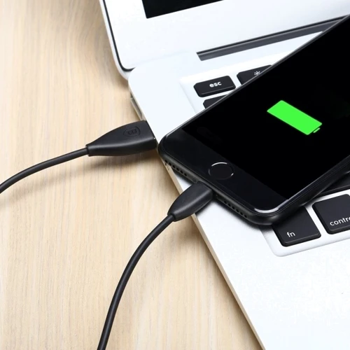 Кабель Baseus USB Cable to Lightning Small Pretty Waist 1.2m Black (CALMY-01): Тип USB Cable - Lightning