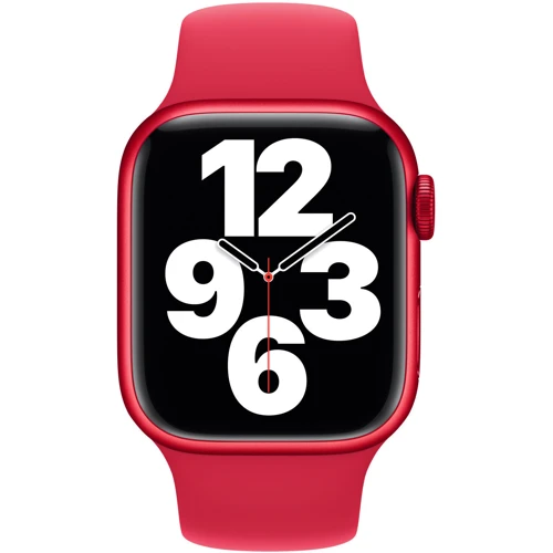Аксессуар для Watch Apple Sport Band (PRODUCT) RED (MP6Y3) for Apple Watch 38/40/41mm: Совместимость Apple Watch 41mm, Apple Watch 40mm, Apple Watch 38mm