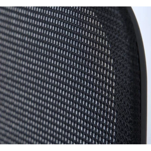 Кресло конференционное АКЛАС Арнис Memory Foam CF Чёрный (OS-3000 Black LVB-308 Black) (00143996): Оснащение Подлокотники, Без колесиков