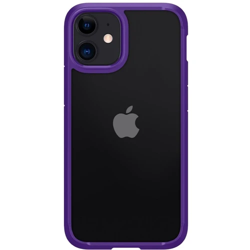 Чехол для iPhone Spigen Crystal Hybrid Hydrangea Purple (ACS01544) for iPhone 12 mini: Цвет фиолетовый