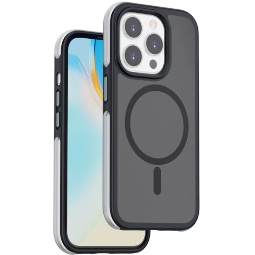 Чохол для iPhone WIWU Airbag Skin Feel MagSafe Black для iPhone 15 Pro Max (ZKK-012)