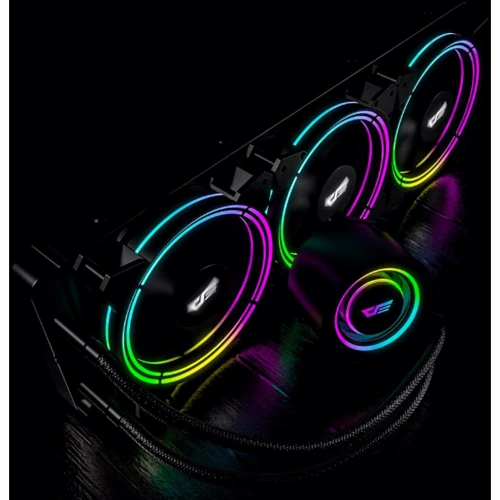 Кулер DarkFlash Symphony TR360 Black: Тип подшипника гидродинамический