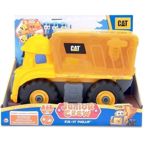 Розвиваюча іграшка Funrise CAT Весела майстерня Вантажівка 32 см (82460): Призначення іграшки Развитие речи, Сенсорные навыки, Мелкая моторика, Развитие внимания, Любознательность
