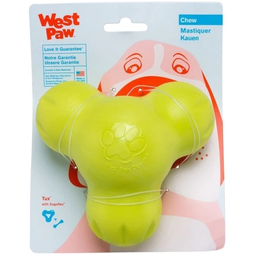 Игрушка для собак West Paw Tux Large Green под лакомства 13 см (ZG041GRN)