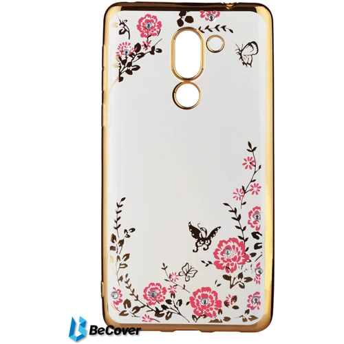 Чехол для телефонов BeCover Flowers Series Gold for Huawei GR5 2017