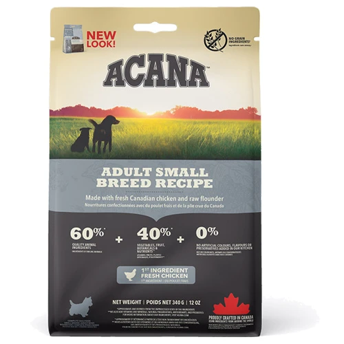 Сухой корм для взрослых собак мелких пород ACANA Adult Small Breed 340 г: Порода Малые