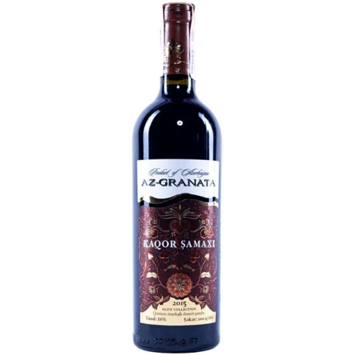 Вино виноградне Az-Granata Кагор ŞAMAXI червоне десертне, 16%, 0.75л (TVZ4760081501976)