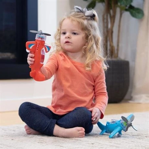 Іграшковий літак Крутийся пропелер Fat Brain Toys Playviator червоний (F2261ML)