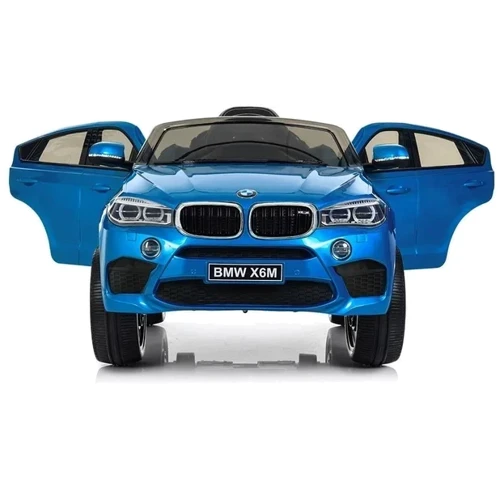 Детский электромобиль Джип Bambi Racer BMW X6M, синий (JJ2199EBLRS-4): Вид джип
