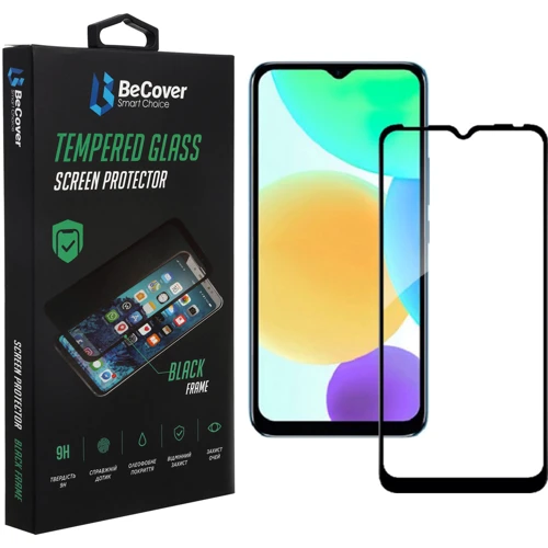 Аксессуар для смартфона BeCover Tempered Glass Black for Infinix Smart 6 (X6511B) (707602): undefined undefined