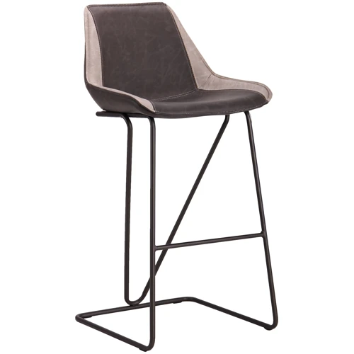 Стул барный AMF Custer gunmetal, cowboy Dark Gray/Light Gray (521988): Производитель AMF