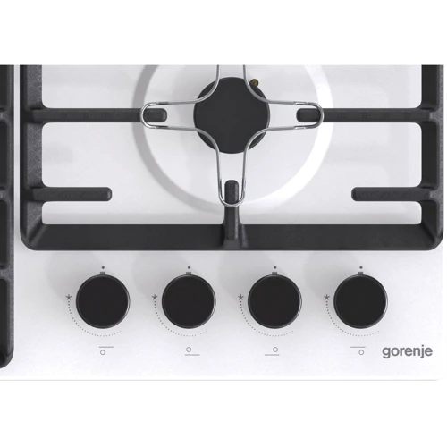 Варочная поверхность газовая Gorenje GW641SYW: Размеры для встраивания (ШxГ) 56x49 см