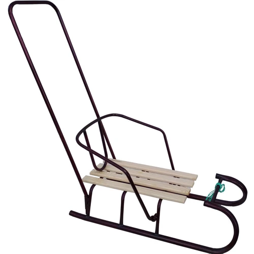 Санки Спутник с откидной спинкой с ручкой (мод.4.1): Производитель СПУТНИК