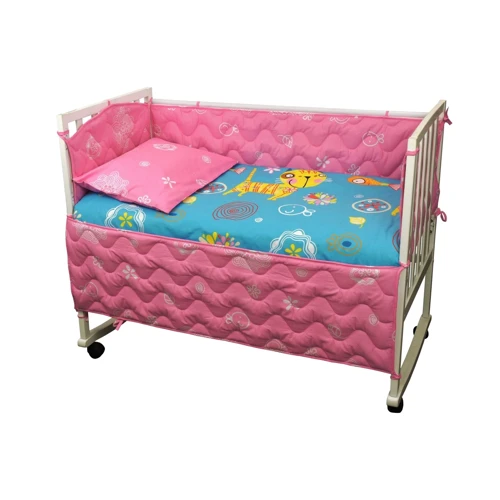 Спальный комплект для детской кроватки Руно Yellow Cat 60х120 см (977.116_Yellow cat): Тип Спальный комплект