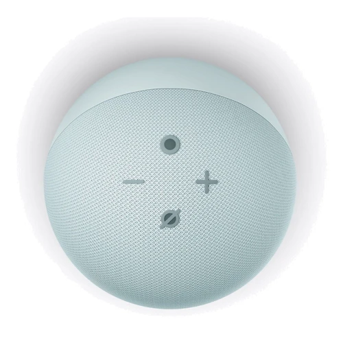 Акустика Amazon Echo Dot (4rd Generation) Glacier White (B084J4KNDS): Звукова система 1.0