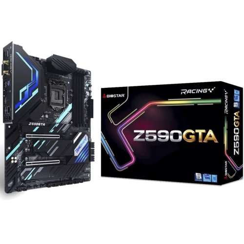 Biostar Z590GTA: Оперативная память 4xDDR4 5000 МГц, до 128 ГБ