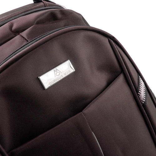 Мужской рюкзак Valiria Fashion коричневый (3DETAB86-20-10): Застежка Молния