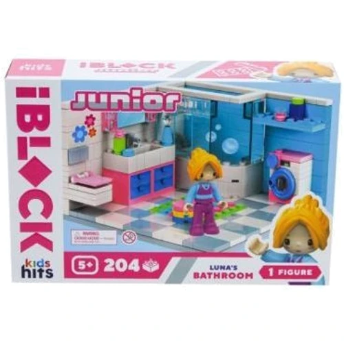 Конструктор IBLOCK Junior Kids hits Дівчатка Ванна кімната Місяця ( KH08/001/3): Виробник Iblock