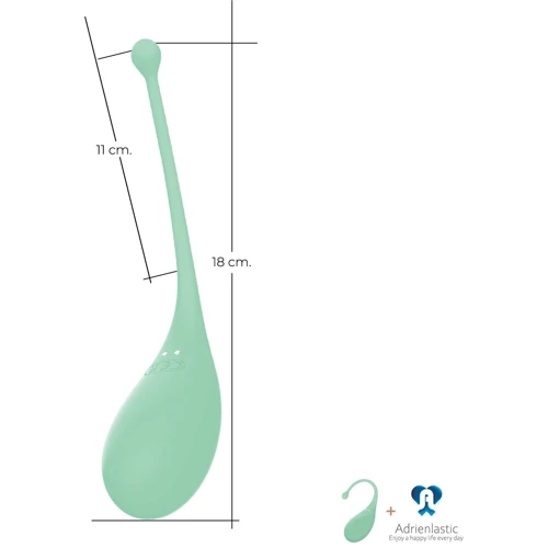 Смарт-виброяйцо Adrien Lastic Palpitation Mint с глубокой вибрацией