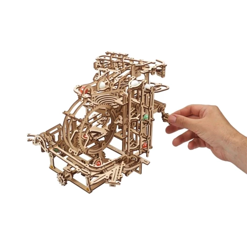 Механічний 3D пазл UGEARS Марбл-траса Ступінчастий витяг (70157) фото 13