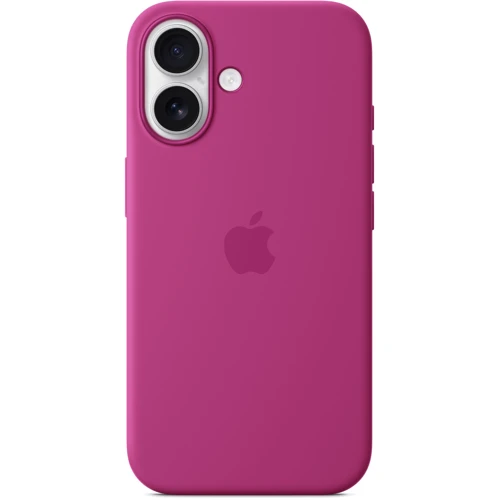 Чехол для iPhone Apple for iPhone 16 Silicone Case with MagSafe Fuchsia (MYY53) : Тип чехла накладка на заднюю часть
