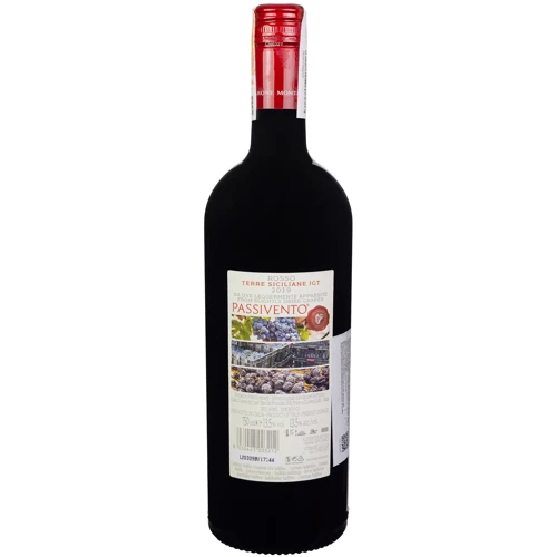 Вино Baron Montalto Passivento Terre Siciliane IGP червоне напівсухе 0.75 л (FSH_8030423003212): Країна виробник Италия