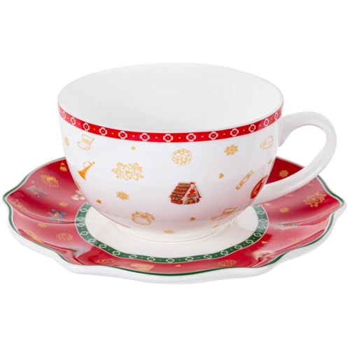Чайний набір Lefard Christmas delight 2 предмети 250 мл (985-143)
