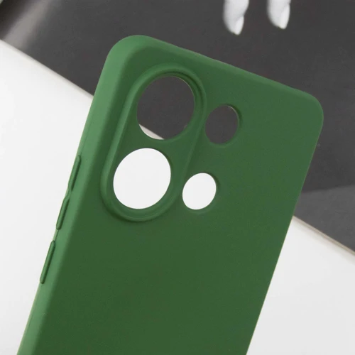 Чохол для телефона Lakshmi Case Silicone Cover Full Camera Dark Green для Xiaomi Redmi Note 13 5G: Матеріал силикон
