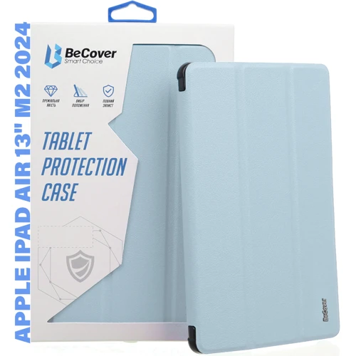 Аксессуар для iPad BeCover Magnetic Case Light Blue for iPad Air 13 (2024 / 2025) (711482) фото 6