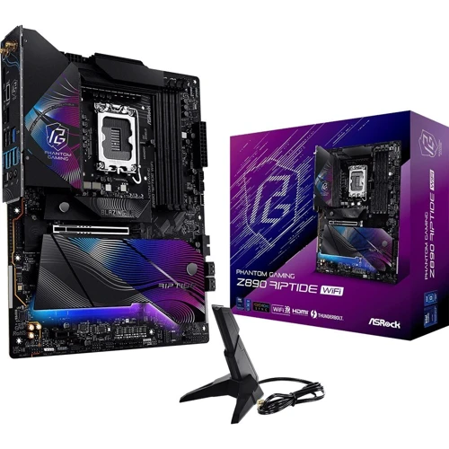 ASRock Z890 Riptide WiFi: Оперативная память 4xDDR5 9066+ МГц, до 256 ГБ
