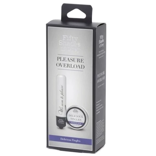 Подарочный набор Lovehoney Delicious Tingles Fifty Shades of Grey 2019 2 предмета (FS74967)